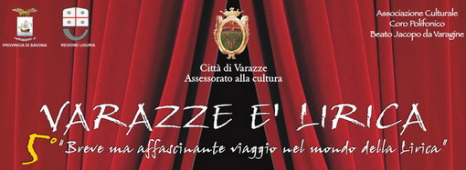 Venerdì 20 luglio prima serata con “Varazze è Lirica” all’Oratorio N.S. Assunta