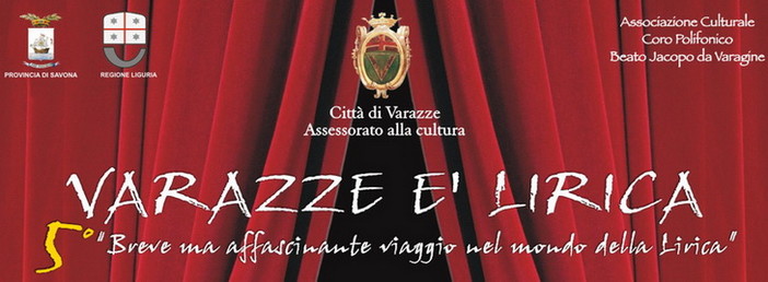 Venerdì 20 luglio prima serata con “Varazze è Lirica” all’Oratorio N.S. Assunta