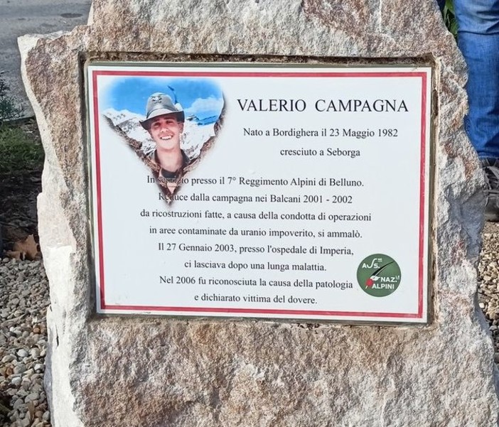 L'auditorium del Don Bosco di Alassio verrà dedicato all'alpino di Seborga Valerio Campagna L'auditorium del Don Bosco di Alassio verrà dedicato all'alpino di Seborga Valerio Campagna