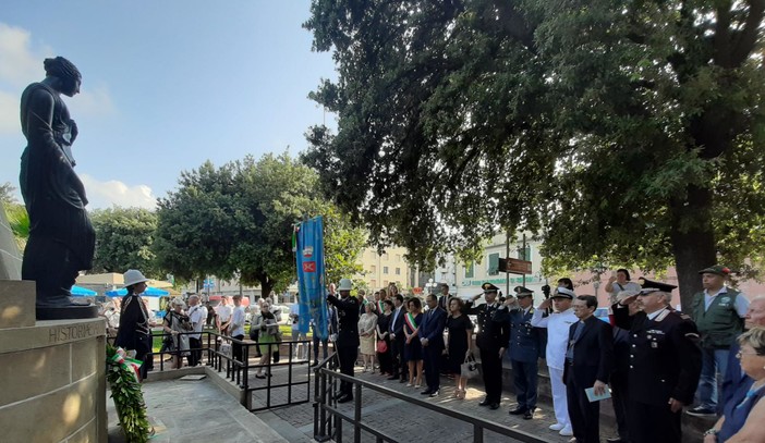 Vado, consegnata alla città la medaglia d’argento al valor militare
