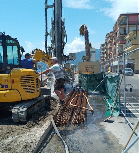 Danni alla condotta del Roya 1 a Ventimiglia, riparazione in corso ma probabili disservizi anche in frazione Rollo ad Andora (FOTO e VIDEO)