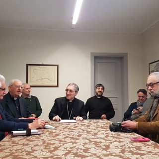 San Francesco di Sales, il vescovo Borghetti incontra i giornalisti (FOTO e VIDEO)