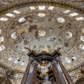 La salita alla cupola del Santuario di Vicoforte riapre in occasione del Raduno Aerostatico dell’Epifania