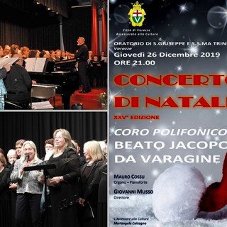 Varazze, concerto di Natale con il Coro Polifonico Beato Jacopo da Varagine