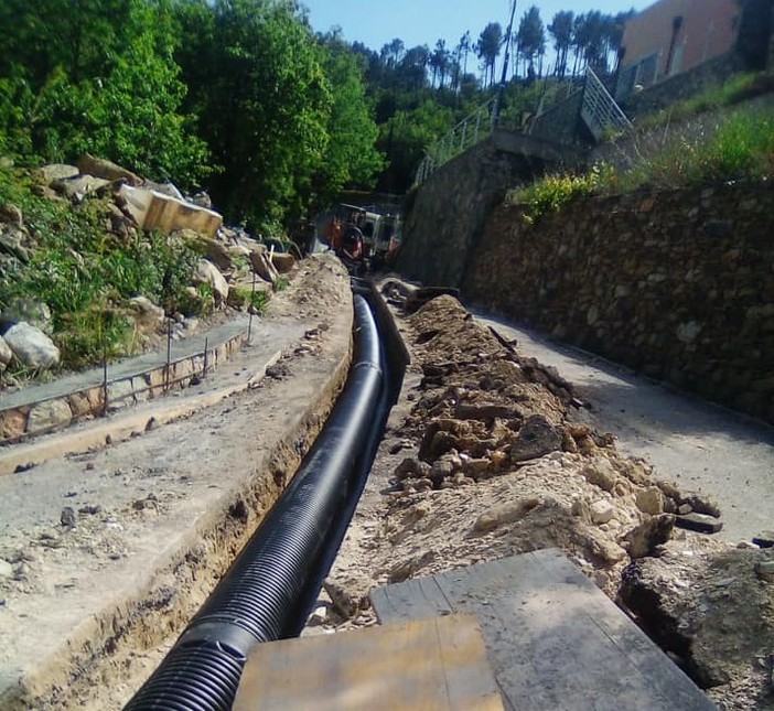 Tovo San Giacomo, ripresi i lavori in via Folchi a Bardino Vecchio (FOTO) Tovo San Giacomo, ripresi i lavori in via Folchi a Bardino Vecchio (FOTO)