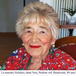 Alassio piange la scomparsa de "la maestra del sorriso" Vera Paoloni