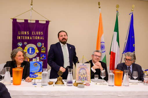 Lions Club Savona Priamar e Photo Art Culture: visita del Governatore Distrettuale Mauro Imbrenda