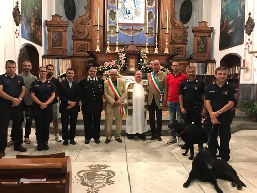 Oggi si celebrano i 10 anni dalla fondazione del nucleo cinofili di Villanova d' Albenga