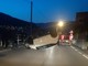 Auto cappottata a Calice Ligure: l'incidente lungo la Sp 17 (FOTO)