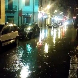 Savona, dopo via Guidobono anche corso Mazzini e corso Tardy &amp; Benech sotto l'acqua