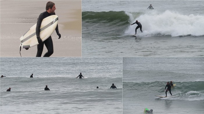 Vado Ligure: con vento e onde una domenica perfetta per gli amanti del surf (FOTO e VIDEO)