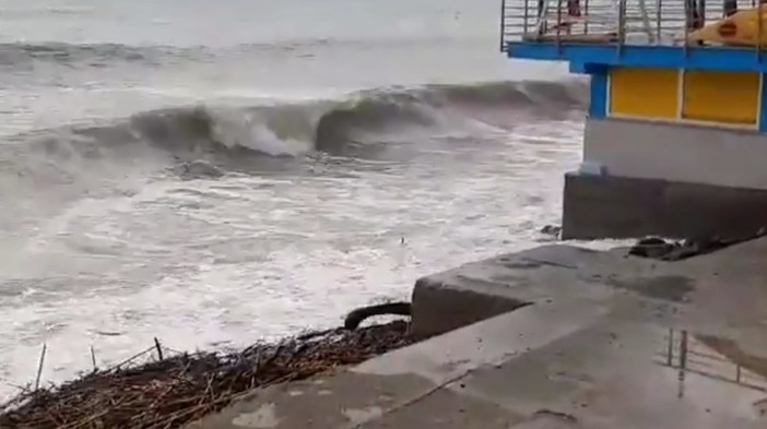 Il litorale di via Cimarosa a Savona Il litorale di via Cimarosa a Savona