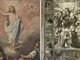 A sinistra la porzione recuperata, la “Resurrezione di Cristo”. A destra l'opera completa A sinistra la porzione recuperata, la “Resurrezione di Cristo”. A destra l'opera completa