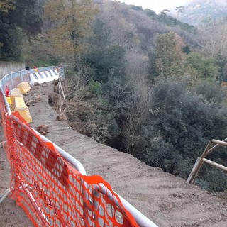 Quiliano, non preoccupa solo la strada dei Tecci, un’imponente frana mette in ginocchio Roviasca (FOTO e VIDEO)