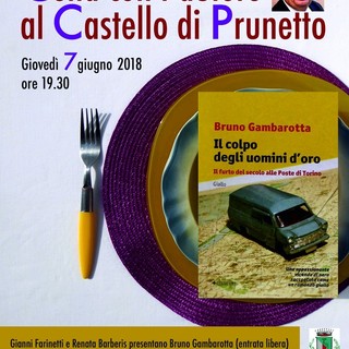 Bruno Gambarotta partecipa a Cena con l'autore al Castello di Prunetto