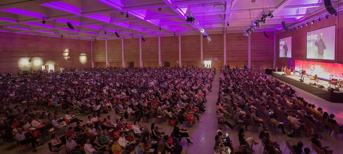 In 6 mila al Palacongressi per la 5^ edizione del 'Web Marketing Festival': focus su digital innovation, sociale e formazione di qualità In 6 mila al Palacongressi per la 5^ edizione del 'Web Marketing Festival': focus su digital innovation, sociale e formazione di qualità