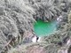 Toirano, nessun pericolo per l'acqua verde nel Varatella: la sostanza non era tossica