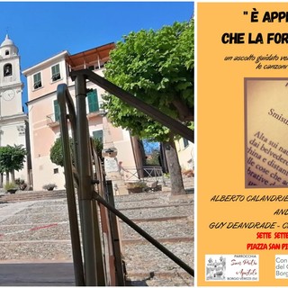 Borgio Verezzi, il 7 settembre viaggio tra le canzoni di Fabrizio De Andrè dedicate "agli ultimi"