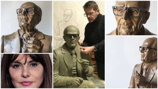 Stella, un'opera in bronzo per ricordare il Presidente della Repubblica Sandro Pertini