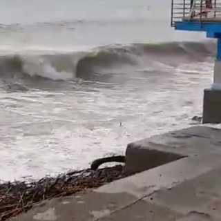 Il litorale di via Cimarosa a Savona