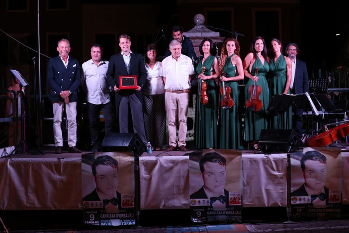 Standing ovation tra le colline del Gavi per il tenore nolese Davide Pastorino