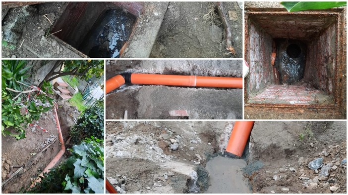 Savona, già avviati i lavori per rimediare alla perdita di acque nere in via Turati (FOTO) Savona, già avviati i lavori per rimediare alla perdita di acque nere in via Turati (FOTO)