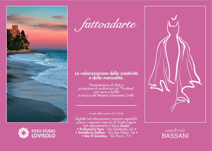 Finale: "FattoAdArte" la valorizzazione della creatività e della manualità