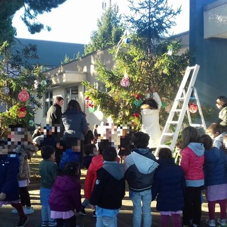Vadino, la scuola dell’infanzia "San Clemente" addobba l'albero di Natale (FOTO)