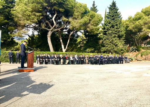 Passaggio di consegne nella Base dell'Aeronautica Militare di Capo Mele, il Tenente Colonnello Francesco Santucci succede a Rubino Passaggio di consegne nella Base dell'Aeronautica Militare di Capo Mele, il Tenente Colonnello Francesco Santucci succede a Rubino