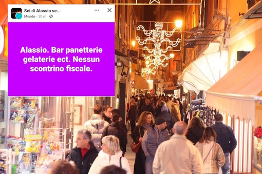 "Alassio, nessun scontrino fiscale": il post provocatorio attira una valanga di commenti a difesa dei commercianti "Alassio, nessun scontrino fiscale": il post provocatorio attira una valanga di commenti a difesa dei commercianti