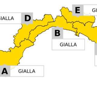 Allerta gialla per temporali: temperature in diminuzione