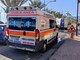 Pietra, incidente sul lungomare Bado: un ferito al Santa Corona (FOTO)