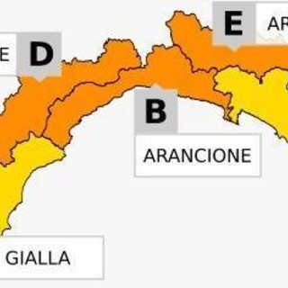 L'ARPAL rende noti i bollettini delle allerte meteo fino a giovedì