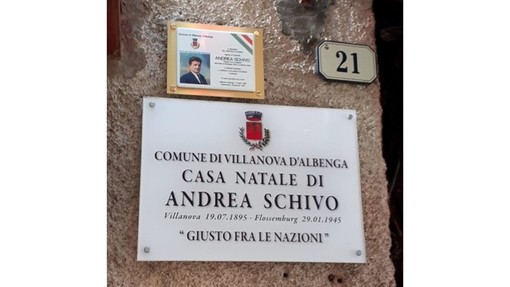 Villanova d’Albenga, gli ideali e il coraggio di Andrea Schivo, l’importanza di ricordare l’“Uomo Giusto tra le Nazioni”