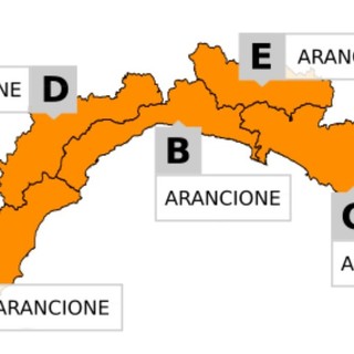 Forti temporali in arrivo, scatta l'allerta arancione sull'intera Liguria