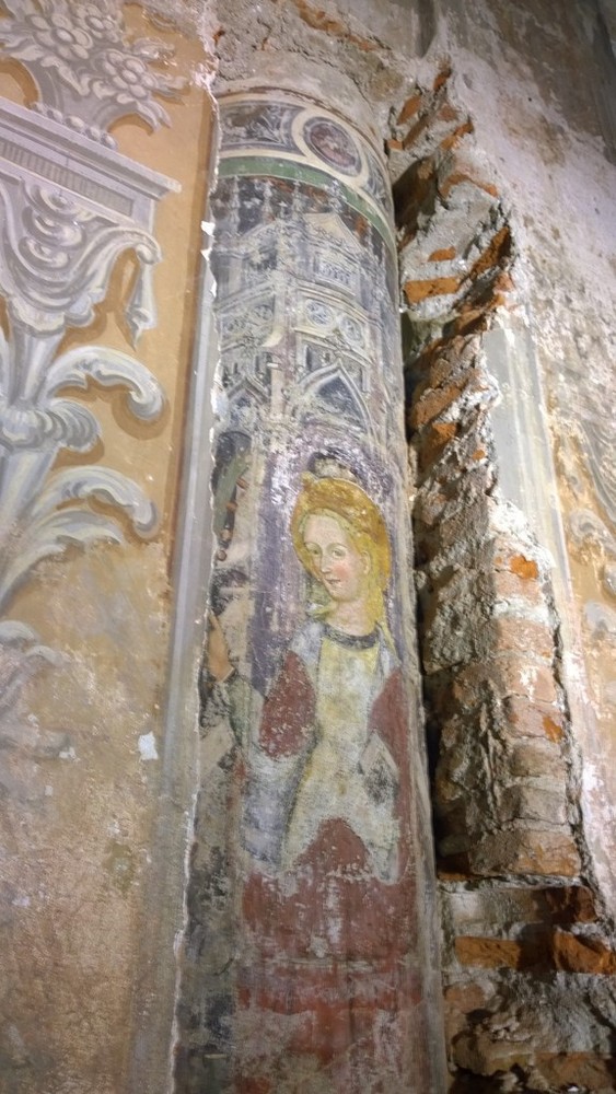 Murialdo, scoperto nella chiesa di San Lorenzo un affresco del '400