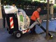 Teknoservice mette  in campo per le vie del comune di Albenga una nuova spazzatrice “Spazio Verde”