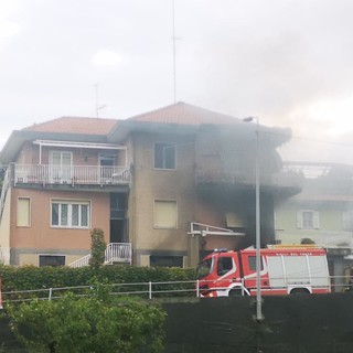 Incendio abitazione a Boissano: mobilitati i vigili del fuoco (FOTO e VIDEO)