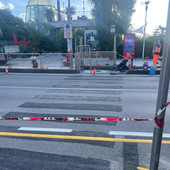 Albissola, attraversamento pedonale in piazza Sisto IV: "Intervento che diminuisce la sicurezza, in particolare dell'utenza debole"