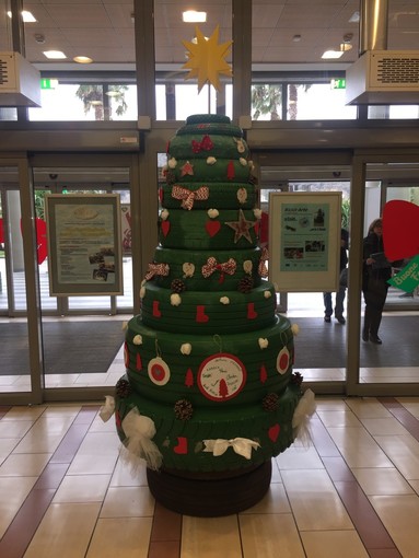 Albenga, inaugurato alla galleria commerciale "Le Serre" l'albero di Natale realizzato dagli allievi dell’Ente di Formazione professionale Elfo Albenga, inaugurato alla galleria commerciale "Le Serre" l'albero di Natale realizzato dagli allievi dell’Ente di Formazione professionale Elfo