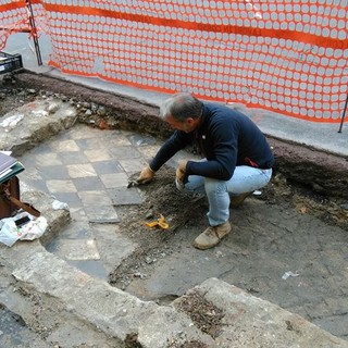 Scoperta archeologica di Alassio, riportata alla luce “la cucina della signora Serafina Durante fu Giambattista”