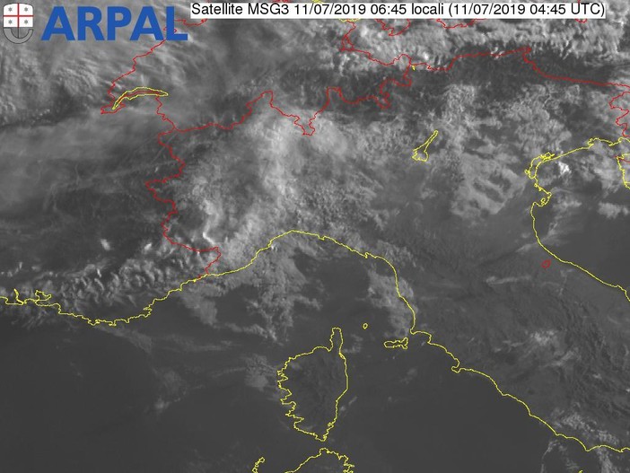 Meteo, giornata nuvolosa e afosa in tutta la Regione Meteo, giornata nuvolosa e afosa in tutta la Regione