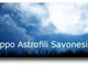 Savona, &quot;Volta celeste - dal centro alla perifieria&quot;: sabato sera incontro con il Gruppo Astrofili Savonesi