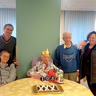 Noli in festa per i 105 anni di Annita Parodi