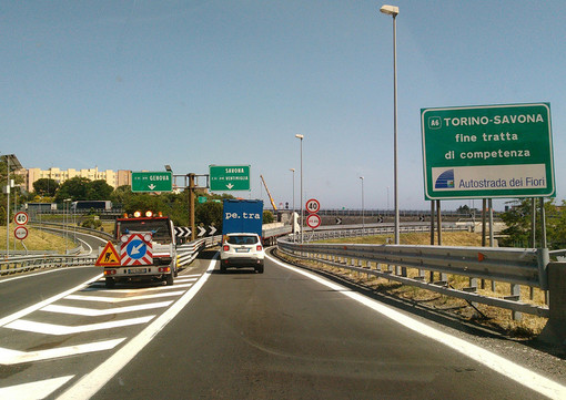 Autostrada dei Fiori: cantieri e possibili rallentamenti sulla A6 Torino-Savona e sulla A10 Genova-Ventimiglia