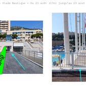 Stade Nautique Rainier III di Monaco: accesso modificato dal 23 al 28 agosto per una produzione cinematografica Stade Nautique Rainier III di Monaco: accesso modificato dal 23 al 28 agosto per una produzione cinematografica