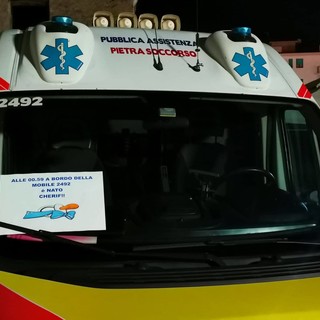 Un altro parto in ambulanza: il piccolo Cherif nasce sull'A10