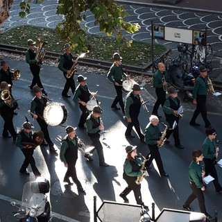 Sfilata tra le vie cittadine per la celebrazione dell'Alpino dell'Anno 2017