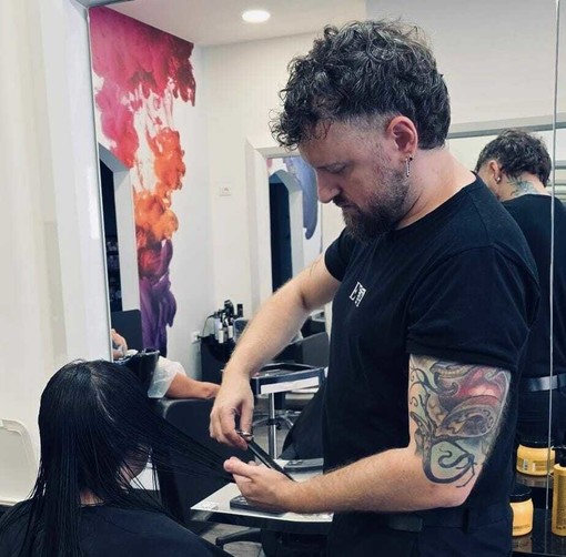 Vado, Alessio Stramesi secondo nel contest de "Il Giornale del parrucchiere"