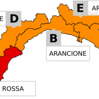 Peggiorano le condizioni meteo. Allerta Rossa sulla Zona A